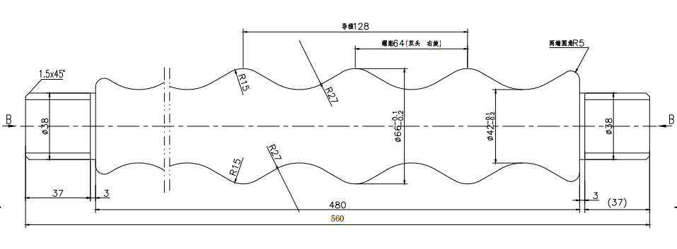 双波图纸